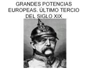 GRANDES POTENCIAS EUROPEAS. 