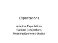 Expectations PowerPoint PPT Presentation