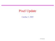 Pixel Update
