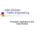 Inter-Domain Traffic
