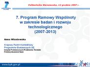 7. Program Ramowy Wsp