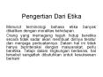 Pengertian Dari Etika PowerPoint PPT Presentation