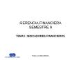 GERENCIA FINANCIERA SEMESTRE 9 PowerPoint PPT Presentation