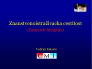 Tko je autor znanstvenog clanka?