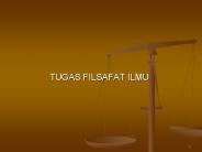 TUGAS FILSAFAT ILMU