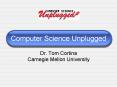 Computer Science Unplugged PowerPoint PPT Presentation