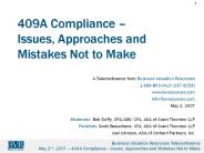409A Compliance 