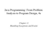 Java Programming: From Problem Analysis to Program Design, 4e