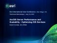 ArcGIS Server Performance and Scalability : Optimizing GIS Services PowerPoint PPT Presentation