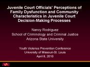 Juvenile Court Officials