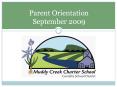 Parent Orientation September 2009 PowerPoint PPT Presentation