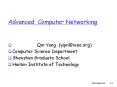 Advanced Computer Networking PowerPoint PPT Presentation