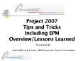 MS Project 2002 vs. 2000 PowerPoint PPT Presentation