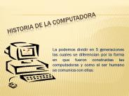 HISTORIA DE LA COMPUTADORA