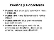 Puertos y Conectores