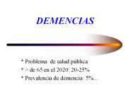DEMENCIAS