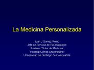 La Medicina Personalizada