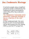 Gas Condensate Blockage PowerPoint PPT Presentation