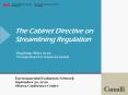 The Cabinet Directive on Streamlining Regulation PowerPoint PPT Presentation