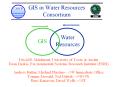 GIS in Water Resources Consortium PowerPoint PPT Presentation
