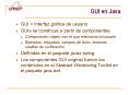 GUI en Java PowerPoint PPT Presentation