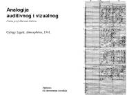 Analogija auditivnog i vizualnog