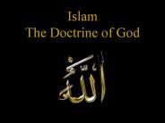 Islam The Doctrine of God