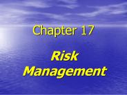 Risk Management