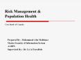 Risk Management PowerPoint PPT Presentation