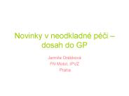 Novinky v neodkladn