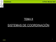 TEMA 8  SISTEMAS DE COORDINACI
