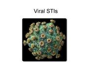Viral STIs