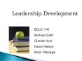 Leadership Development PowerPoint PPT Presentation