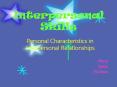 Interpersonal Skills PowerPoint PPT Presentation