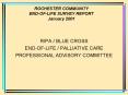 ROCHESTER COMMUNITY END-OF-LIFE SURVEY REPORT January 2001 PowerPoint PPT Presentation