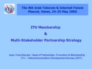 The 8th Arab Telecom