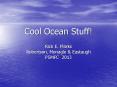Cool Ocean Stuff! PowerPoint PPT Presentation