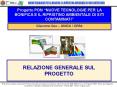RELAZIONE GENERALE SUL PROGETTO PowerPoint PPT Presentation