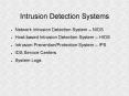Intrusion Detection Systems PowerPoint PPT Presentation