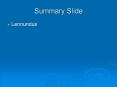 Summary Slide PowerPoint PPT Presentation