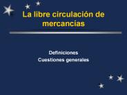 La libre circulaci