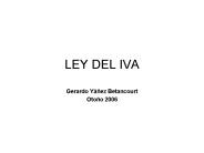 LEY DEL IVA