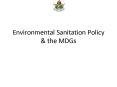 Environmental Sanitation Policy PowerPoint PPT Presentation