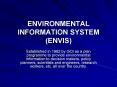 ENVIRONMENTAL INFORMATION SYSTEM (ENVIS) PowerPoint PPT Presentation
