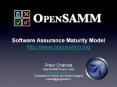 Software Assurance Maturity Model http://www.opensamm.org PowerPoint PPT Presentation