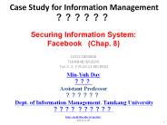 Case Study for Information Management ??????