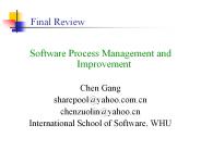 Final Review
