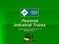 OCC  Powered Industrial Trucks 2004 PowerPoint PPT Presentation