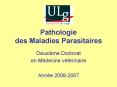 Pathologie des Maladies Parasitaires PowerPoint PPT Presentation