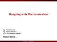 Designing with Microcontrollers PowerPoint PPT Presentation